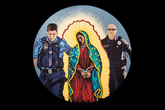 Our Lady of Guadelupe detained by ICE Officers